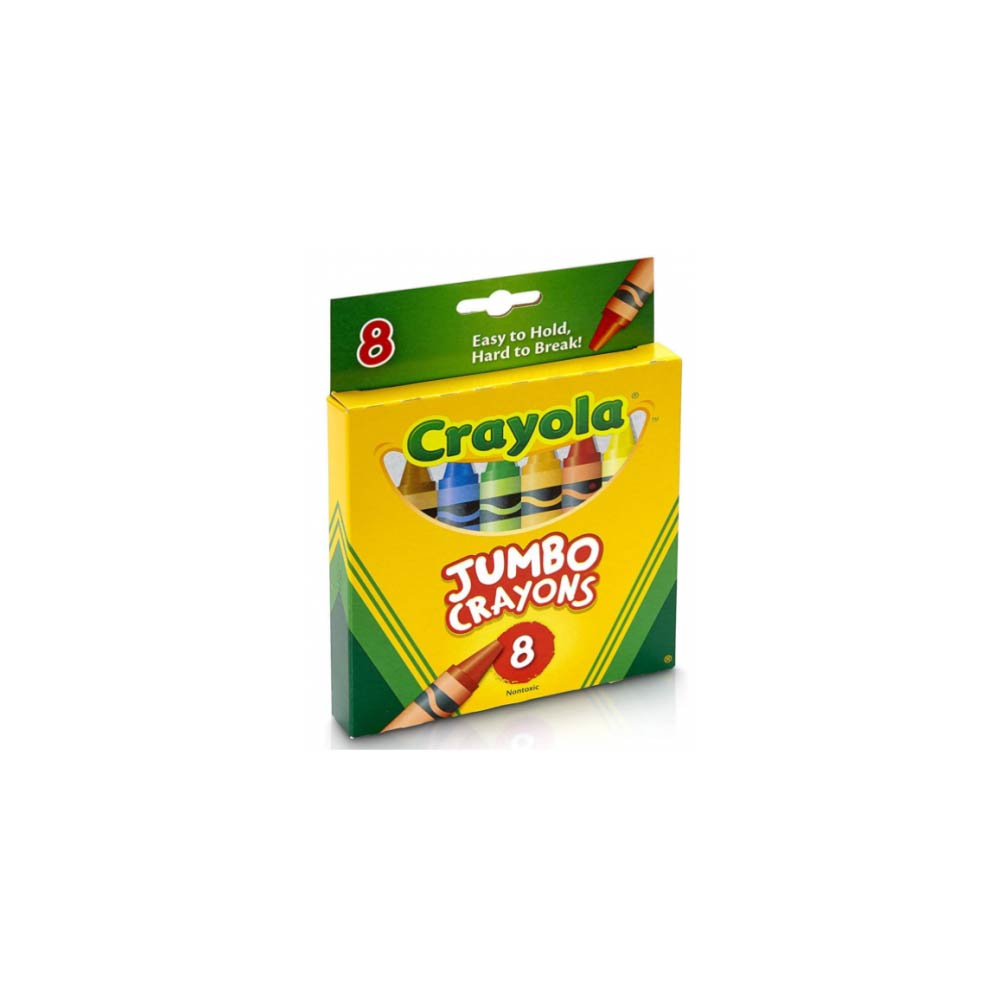 Crayola 8ct Jumbo Crayons My Toy Shop
